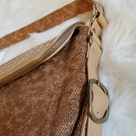 TEX by Max Azria Purse Fold Over Flap New Vtg - Picture 3 of 8